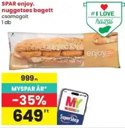 Spar spar enjoy nuggetses bagett ajánlat