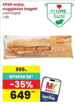 Interspar spar enjoy nuggetses bagett ajánlat
