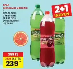 Interspar spar szénsavas üdítőital ajánlat