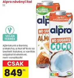 Spar Market Alpro növényi ital ajánlat