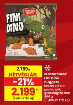 Interspar Master Good Fini Dino nuggets ajánlat