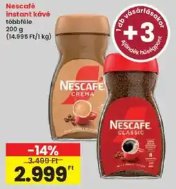 Interspar Nescafe instant kávé ajánlat