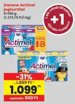 Interspar Danone actimel joghurtital ajánlat