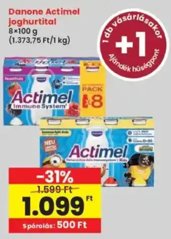 Danone actimel joghurtital