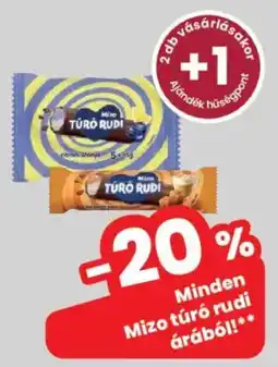 Interspar Mizo túró rudi ajánlat