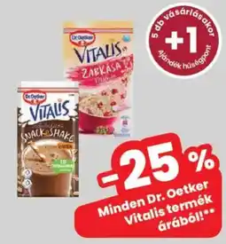 Interspar Dr. Oetker vitalis ajánlat