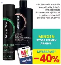 Spar syoss termék ajánlat