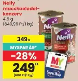 Spar Nelly macskaeledel ajánlat