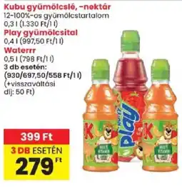 Spar Kubu gyümölcsle ajánlat