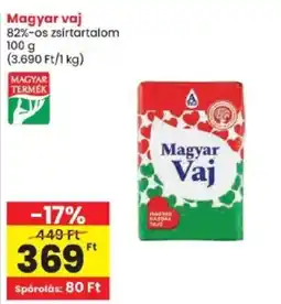 Spar Magyar vaj ajánlat
