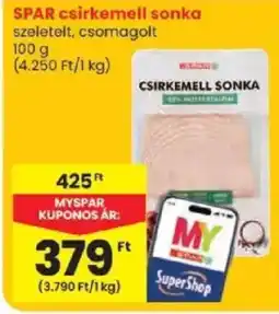 Spar spar csirkemell sonka ajánlat
