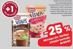 Spar Dr. Oetker vitalis ajánlat