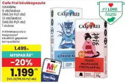 Spar Cafe Frei kávékapszula ajánlat
