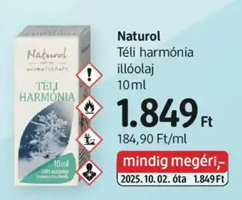 Naturol téli harmónia illóolaj