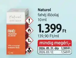 DM Naturol illóolaj ajánlat