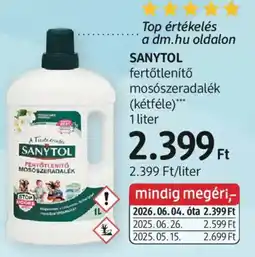 DM Sanytol fertotlenito mososzeradalek ajánlat