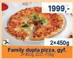 Family Frost Family dupla pizza ajánlat