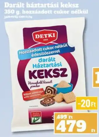 Detki darált háztartási keksz