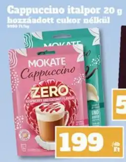 Vil-For Mokate cappuccino ajánlat