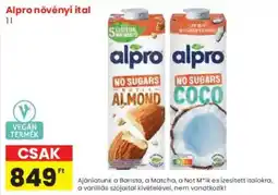 Interspar Alpro növényi ital ajánlat