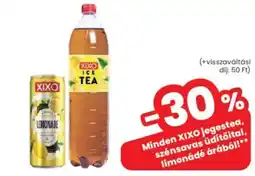 Interspar Xixo jegestea, szénsavas üdítőital, limonádé ajánlat