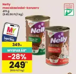 Interspar Nelly macskaeledel-konzerv ajánlat