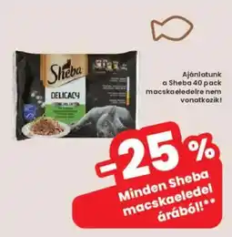 Interspar Sheba macskaeledel ajánlat