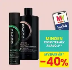 Interspar syoss termék ajánlat