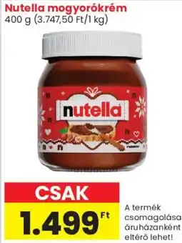 Spar Market nutella ajánlat
