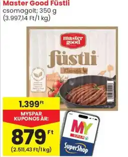 Spar Market Master Good füstli ajánlat