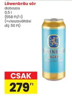 Spar Market Löwenbräu sör ajánlat
