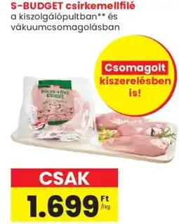 Spar Market S-Budget csirkemellfilé ajánlat