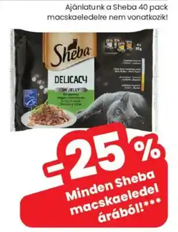 Spar Market Sheba macskaeledel ajánlat