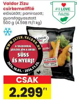 Spar Market Valdor csirkemellfő ajánlat