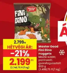 Spar Master Good Fini Dino nuggets ajánlat