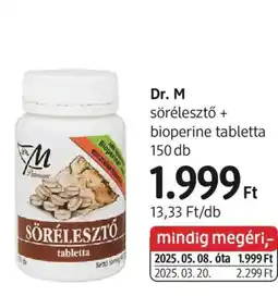 DM Dr. M sörélesztő tabletta ajánlat