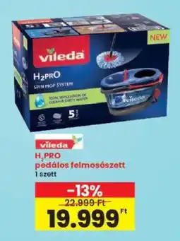 Interspar Vileda h2 pro pedálos felmosószett ajánlat