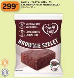 Auchan Family Heart brownie szelet ajánlat
