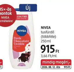 DM Nivea tusfürdő ajánlat