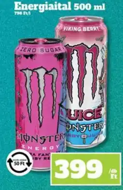 Vil-For Monster energy ajánlat