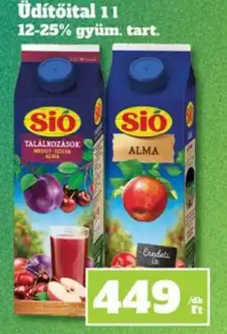 Vil-For Sio üdítőital ajánlat