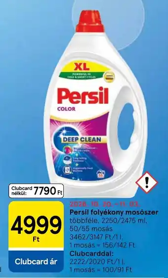 Persil folyékony mosószer