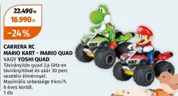 Müller Carrera rc mario kart - mario quad vagy yoshi quad ajánlat