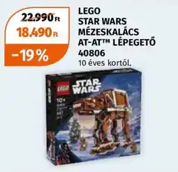 Müller lego star wars mézeskalács at-at™ lépegető ajánlat
