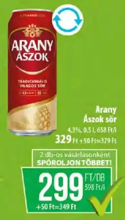 Coop Arany ászok sör ajánlat