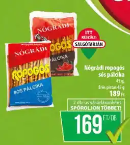 Coop Nógrádi ropogós sós pálca ajánlat
