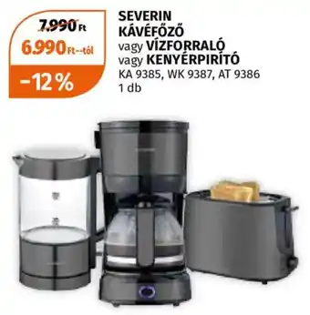 Severin kávéfőző vagy vízforraló vagy kenyérpirító
