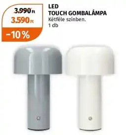 Müller Led touch gombalámpa ajánlat