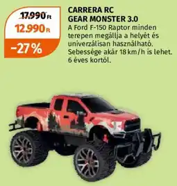 Müller Carrera rc gear monster 3.0 ajánlat