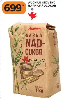 Auchan Auchan barna nádcukor ajánlat